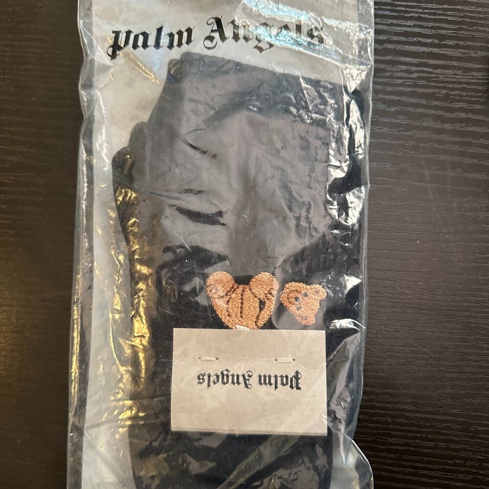 Palm Angels Bear Socks - Black/Brown
